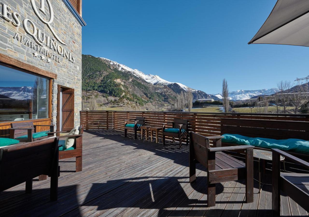 Apartahotel Tres Quinones Sallent De Gallego Luaran gambar