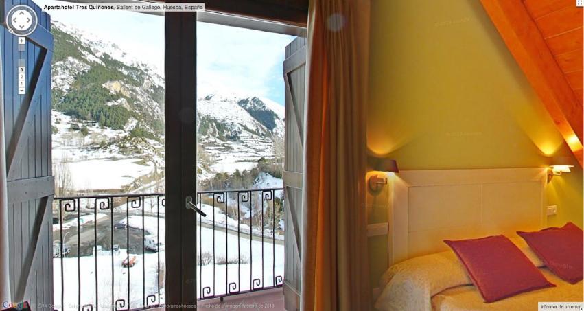 Apartahotel Tres Quinones Sallent De Gallego Bilik gambar